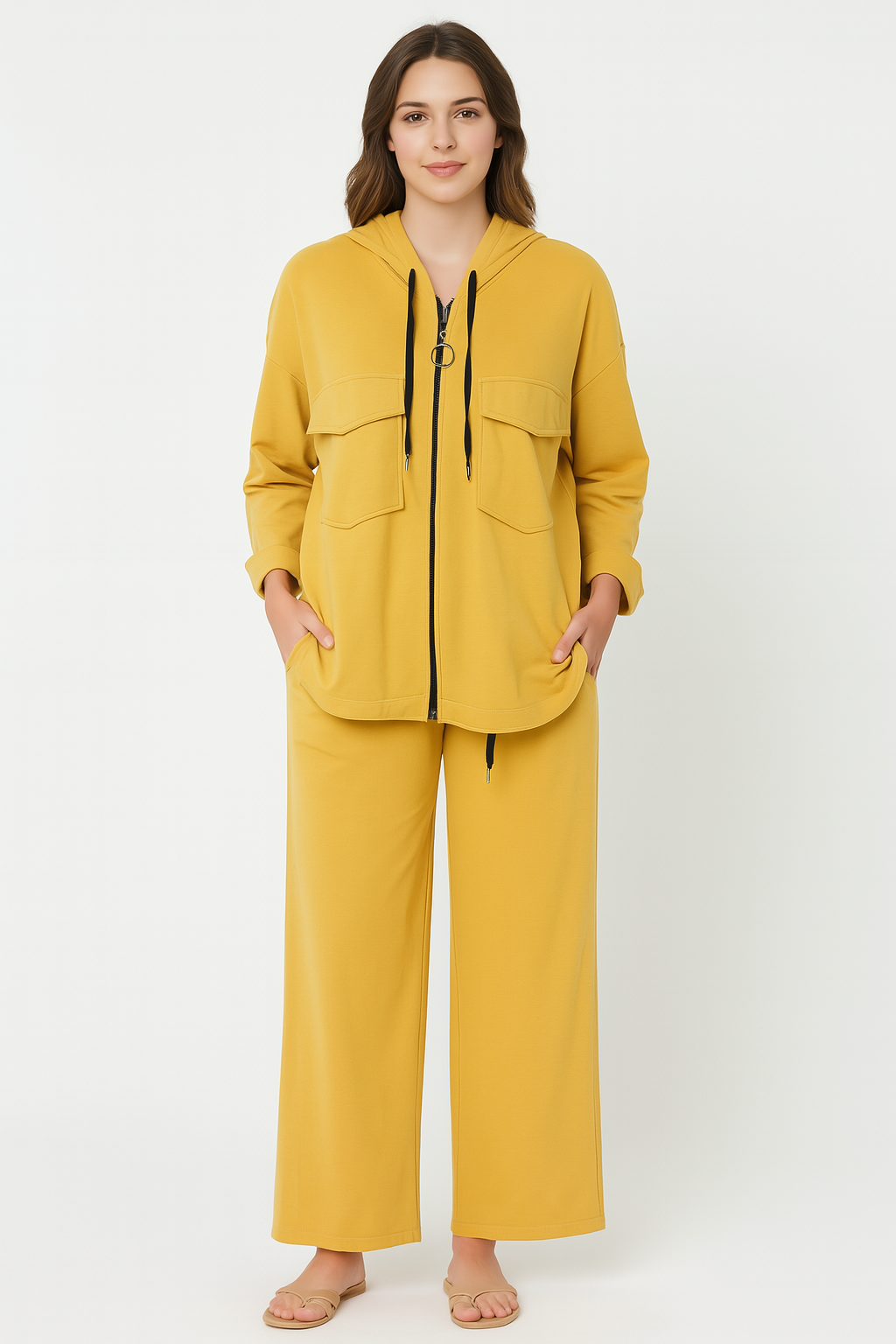 Double Pocket-Jacket Set