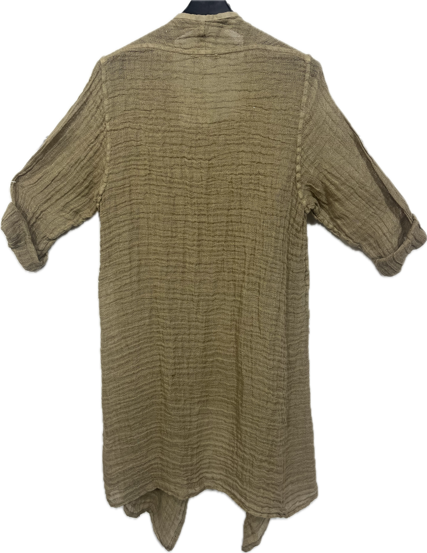 Long Linen Cardigan