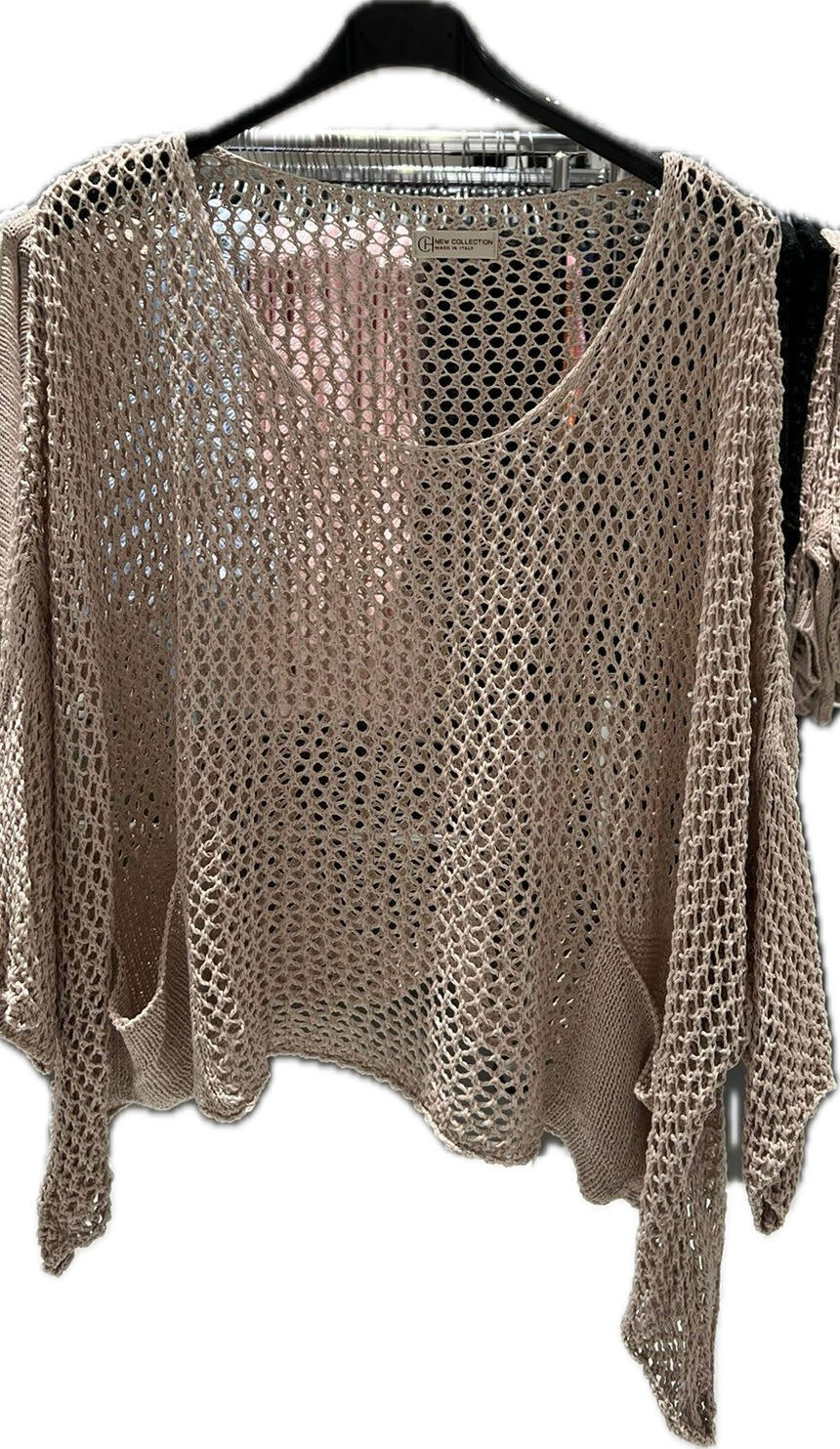 Crochet Double Pocket Top