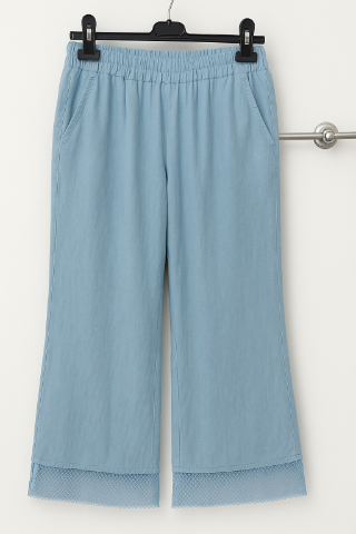 Fishnet Linen Pants