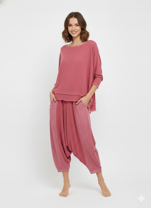 Frayed Gauze Top