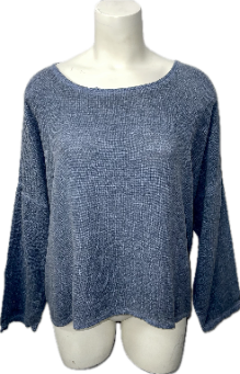 3/4 Sleeve Relaxed Gauze Top
