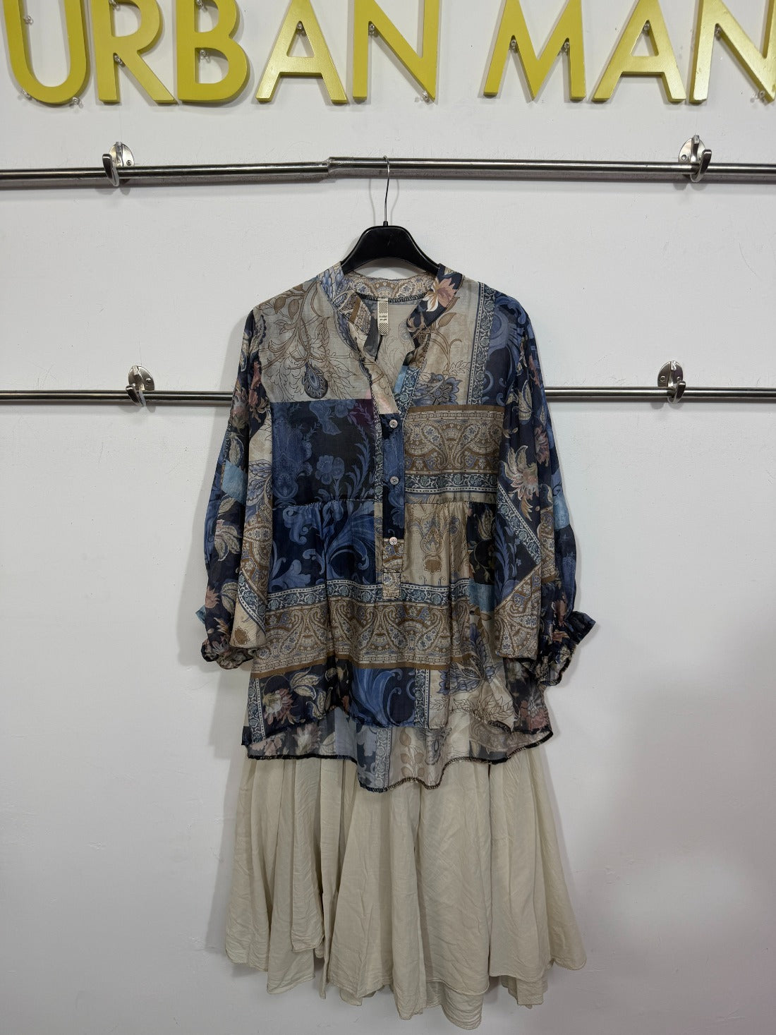 Vintage Patchwork Blouse