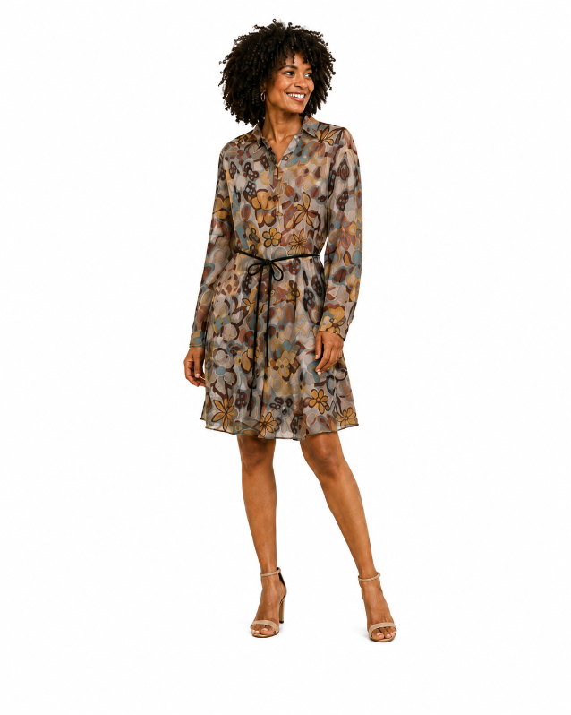Floral Tiered Dress