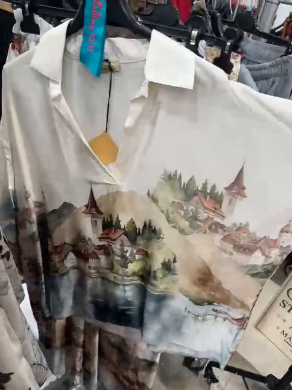 6663 Italian Village Blouse
