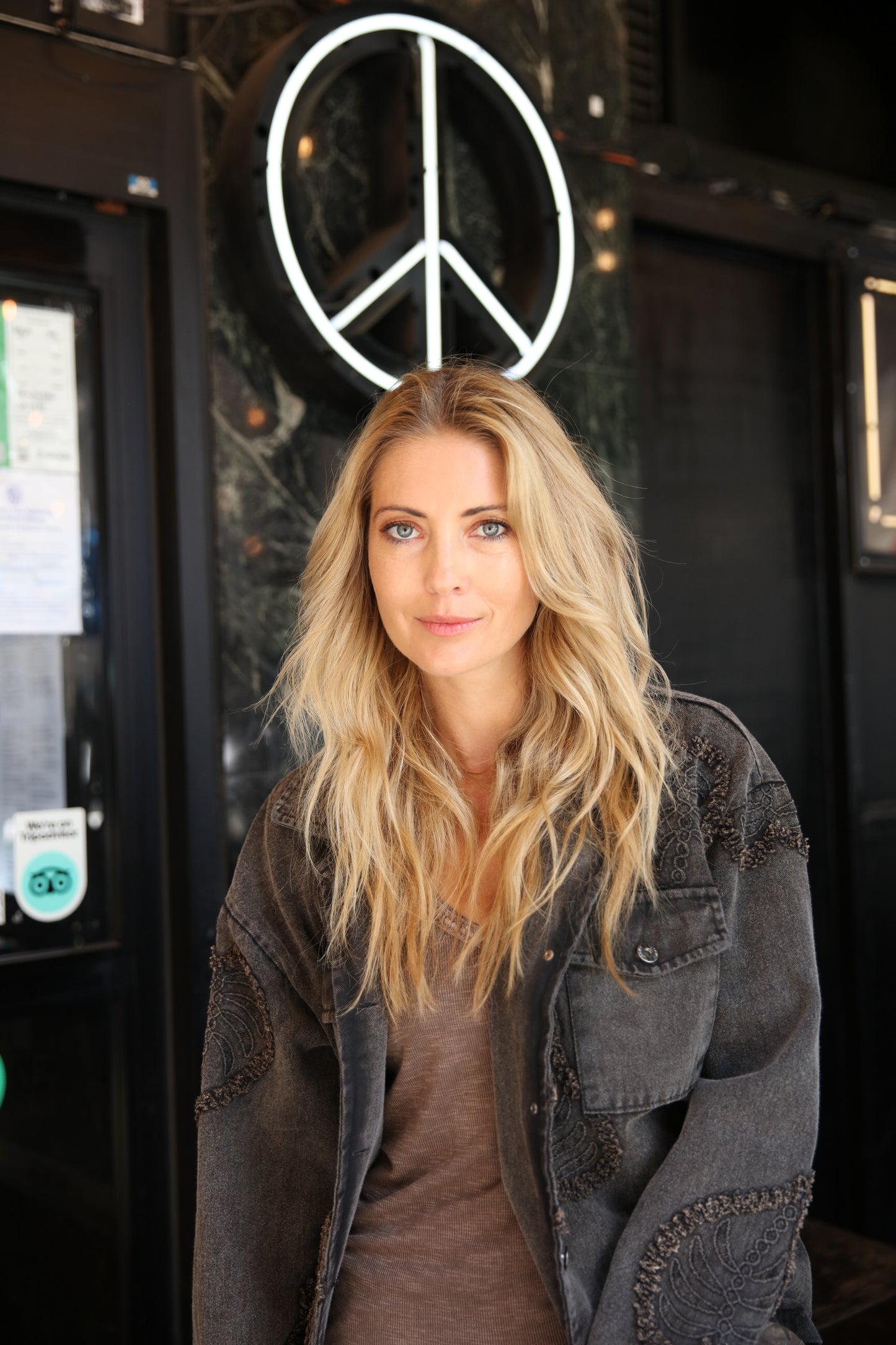 Leaf Embroidery Jacket