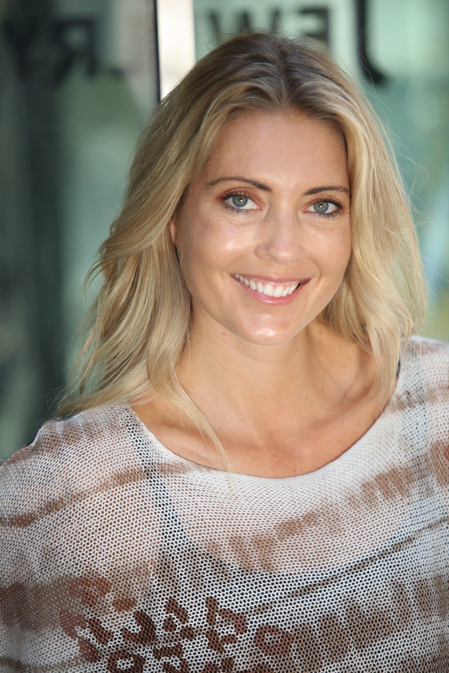 Jungle Sands Mesh Top