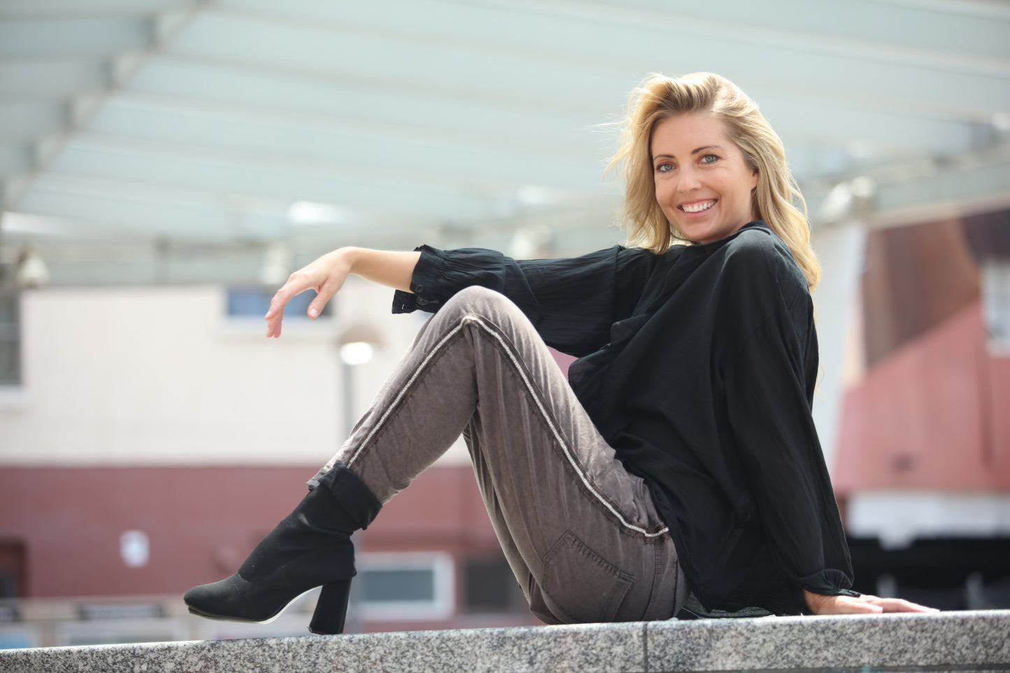 Rhinestone Stretch Pants