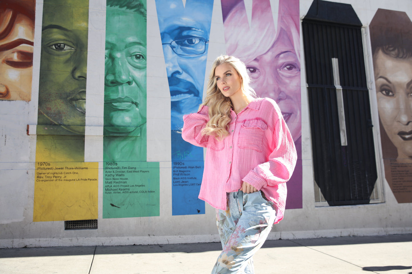 Textured Cotton Pocket Button-Up