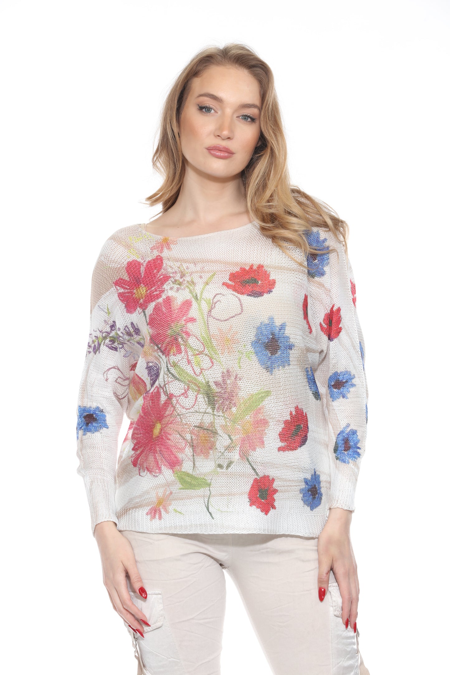 Botanical Garden Mesh Top