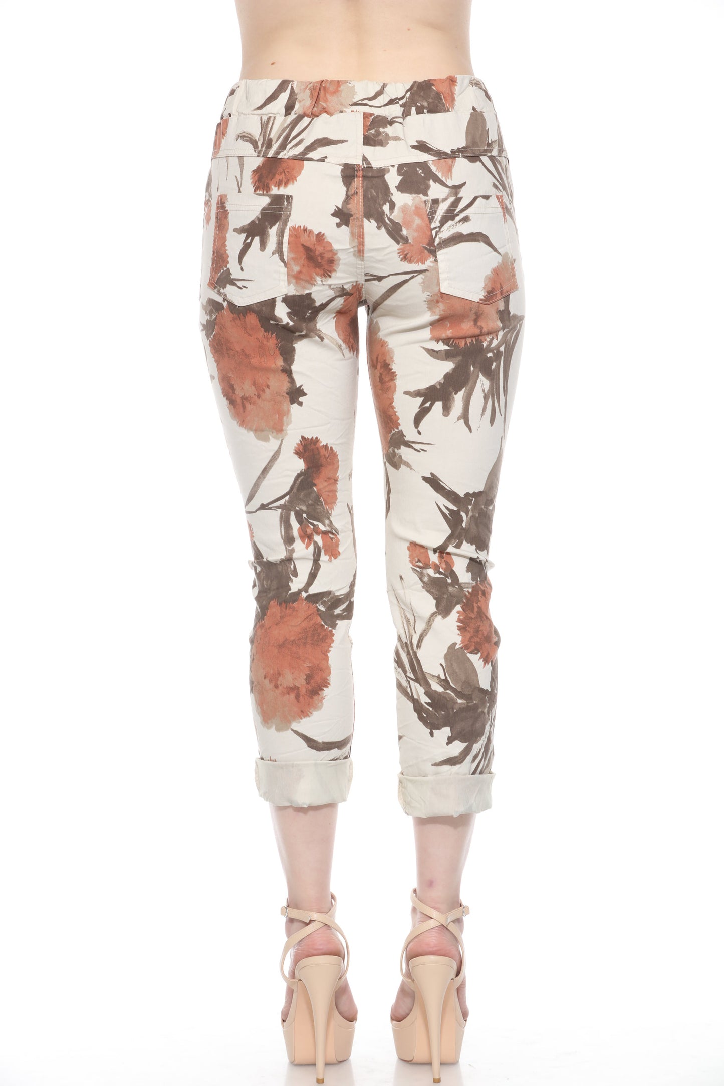 Floral Stretch Pants