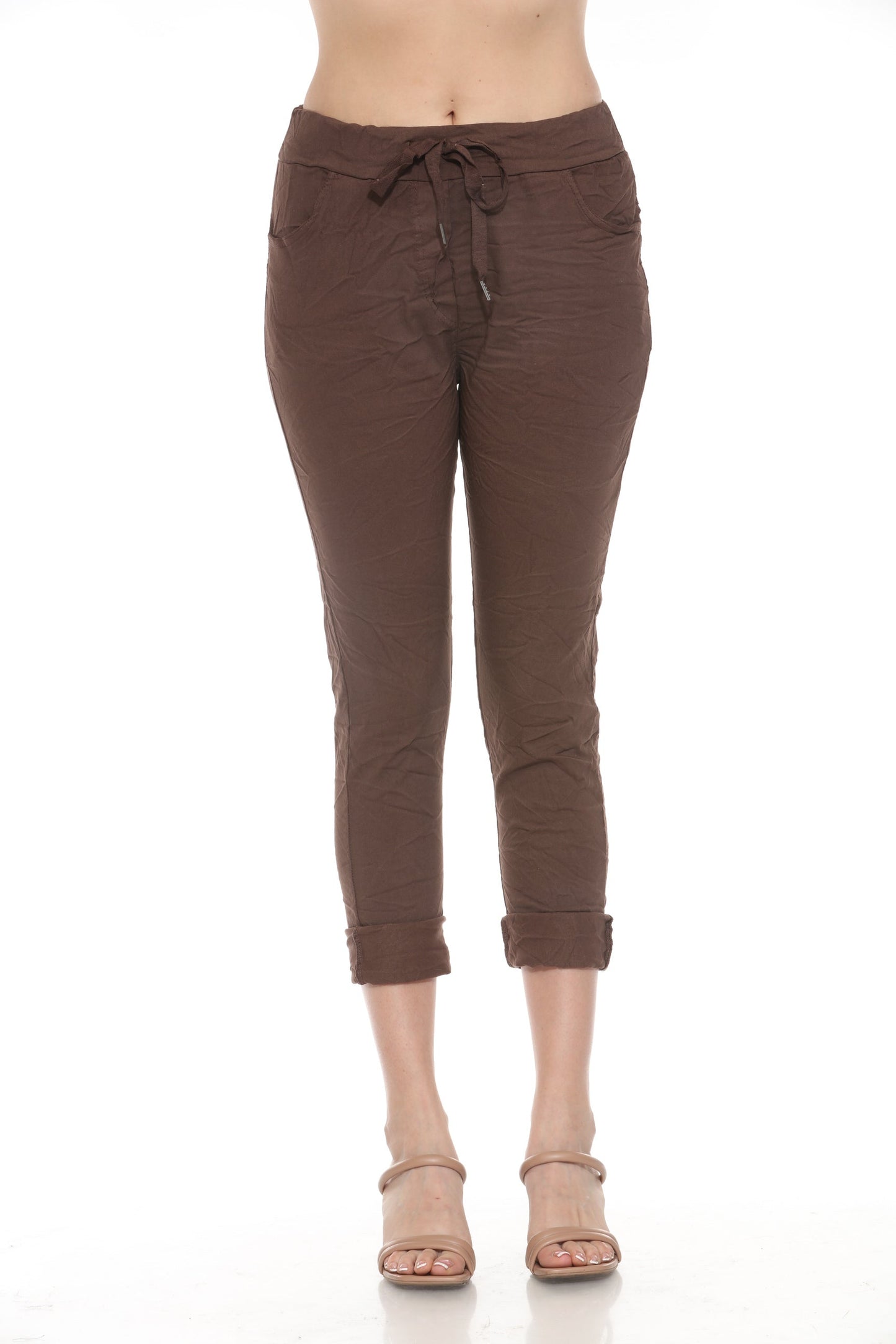 Solid Sized Stretch Pant