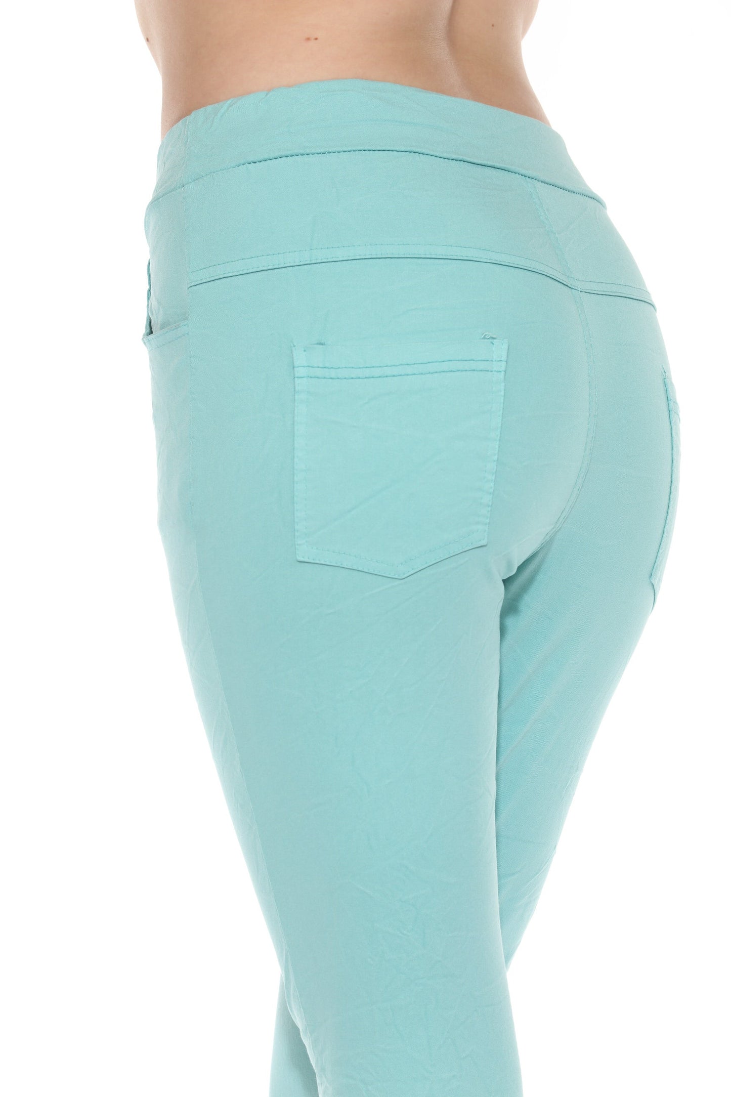 Solid Sized Stretch Pant
