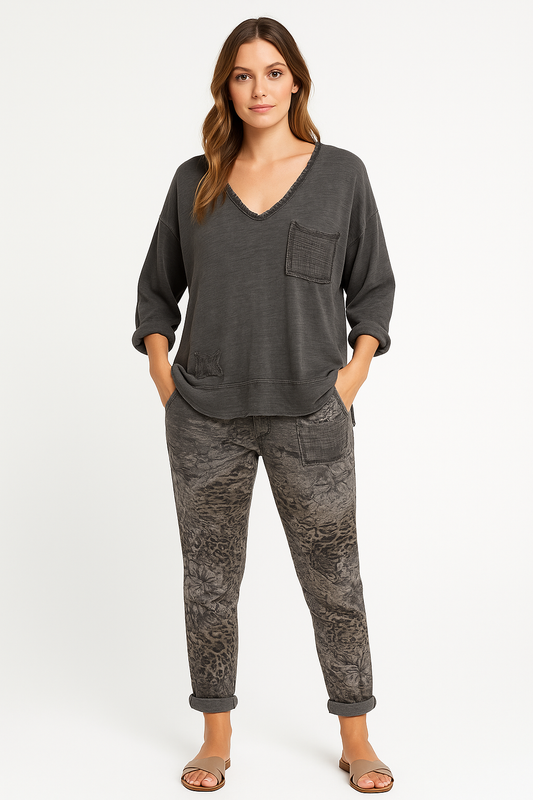 Cotton Pocket Top