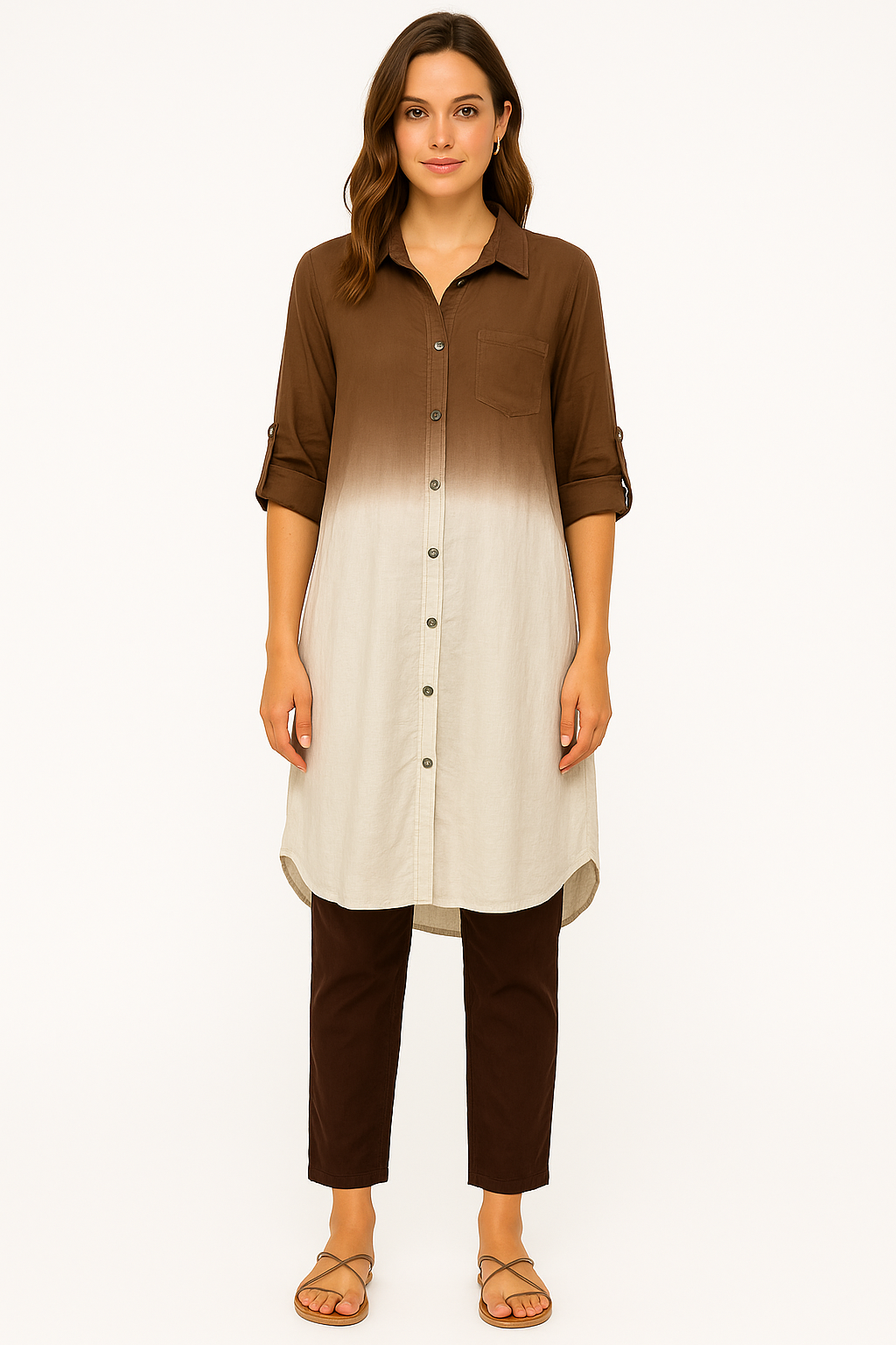 Two-Toned Long Top