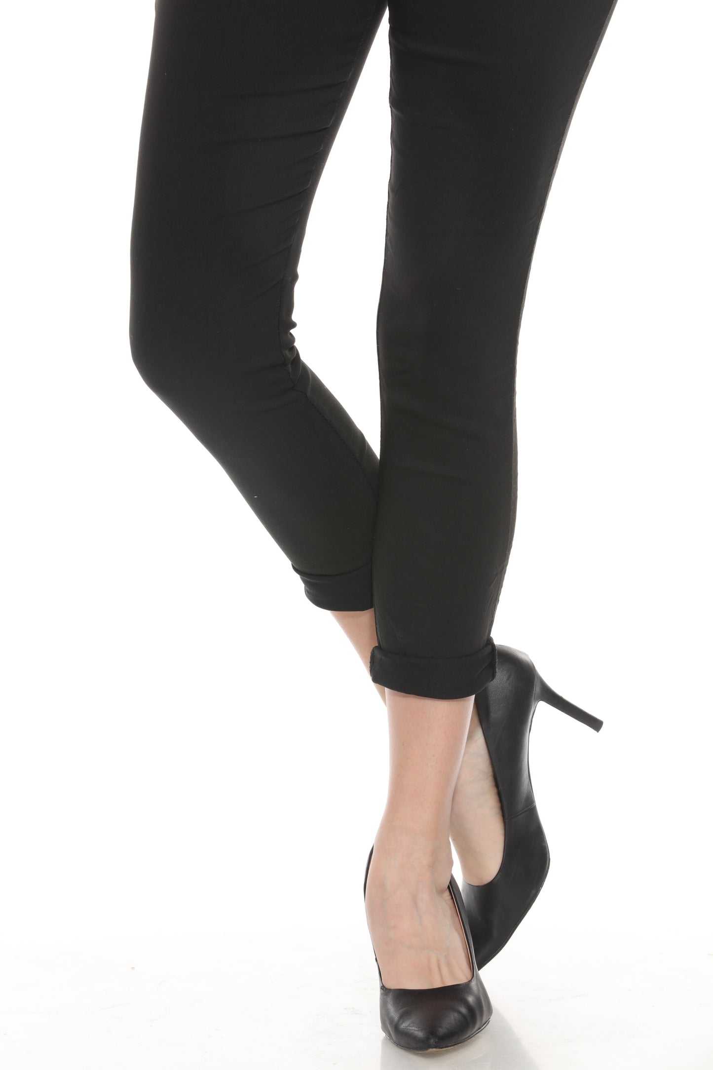 PLUS Solid Stretch Pants