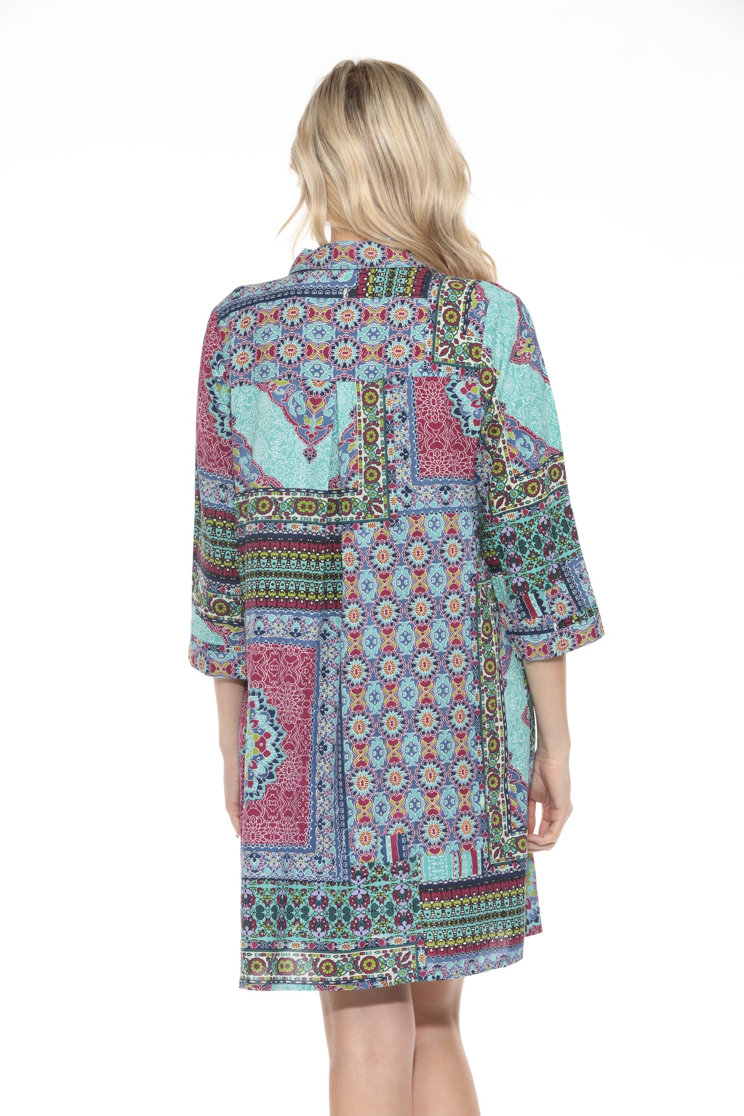 India Print Dress