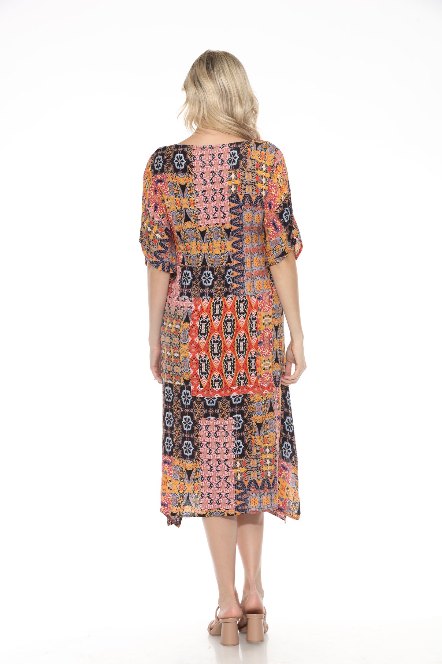 India multicolor Print Dress