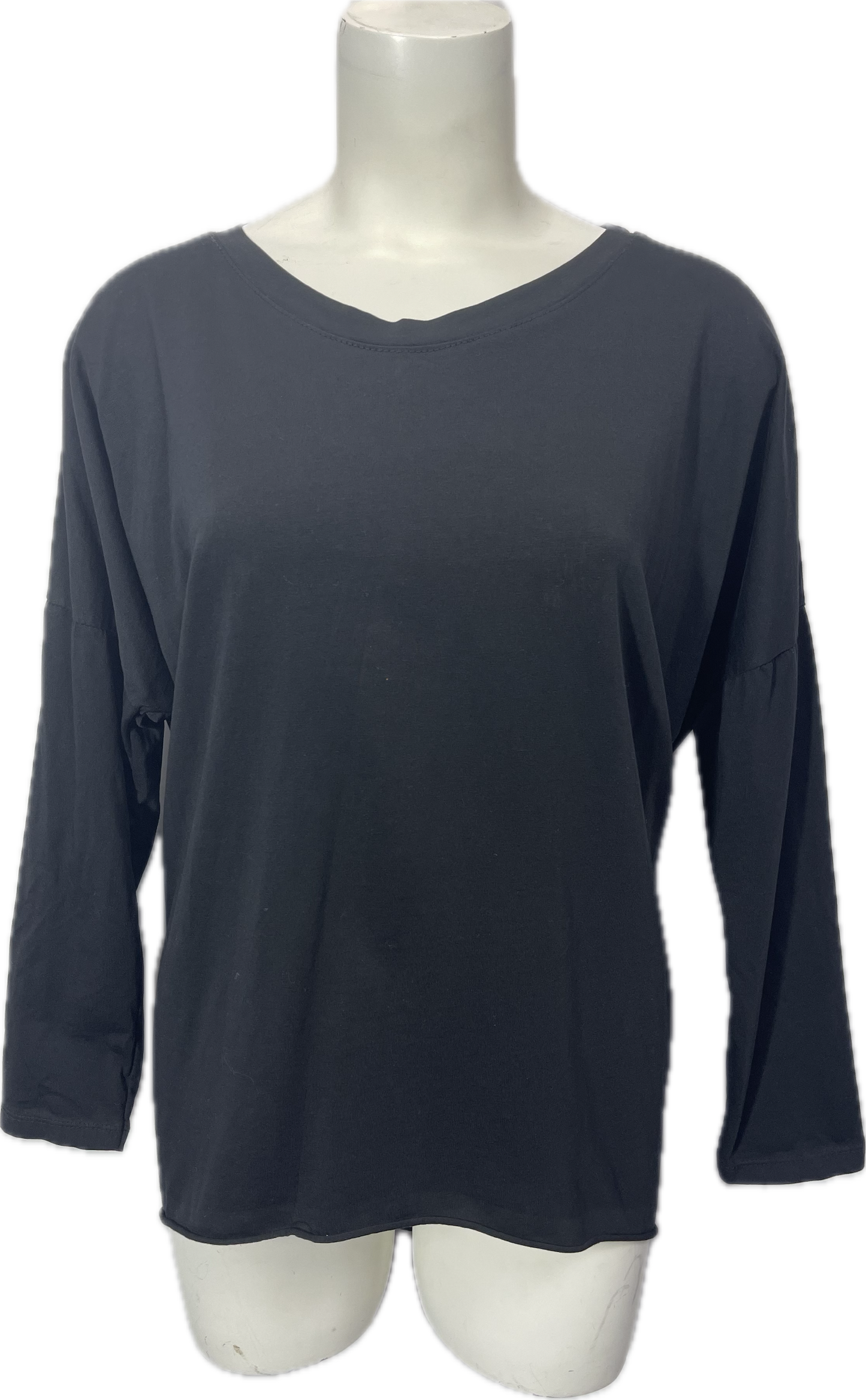 Lightweight Cotton High-Low Top