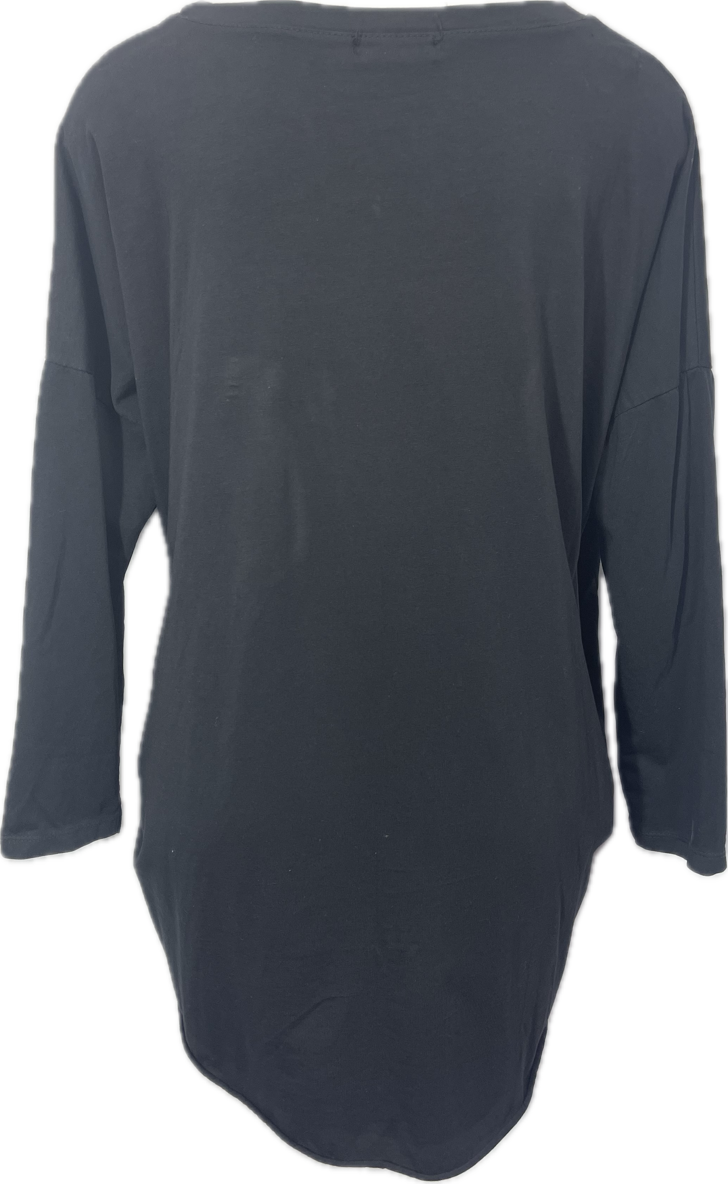 Lightweight Cotton High-Low Top