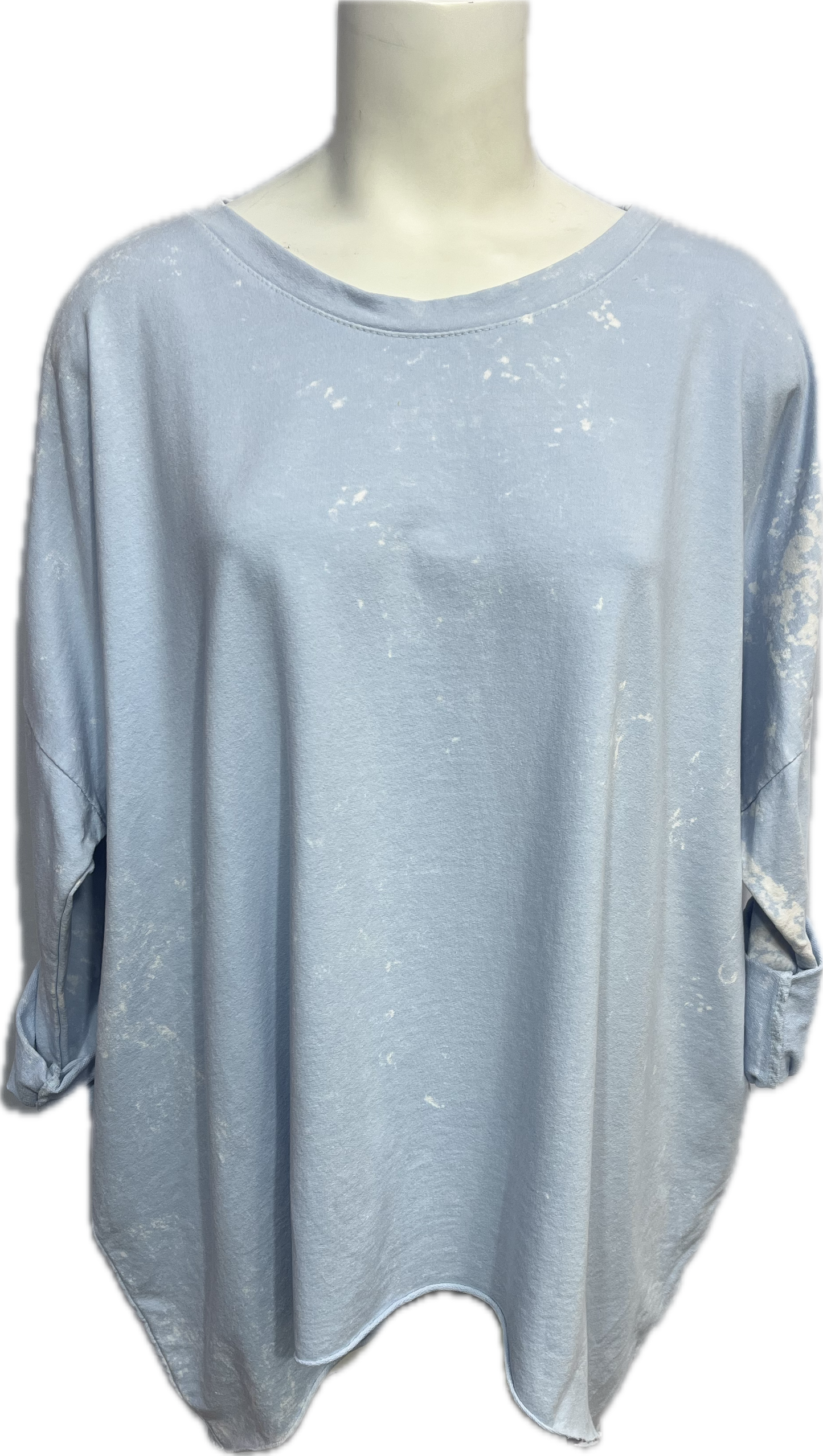 Tie Dyed High-low Top