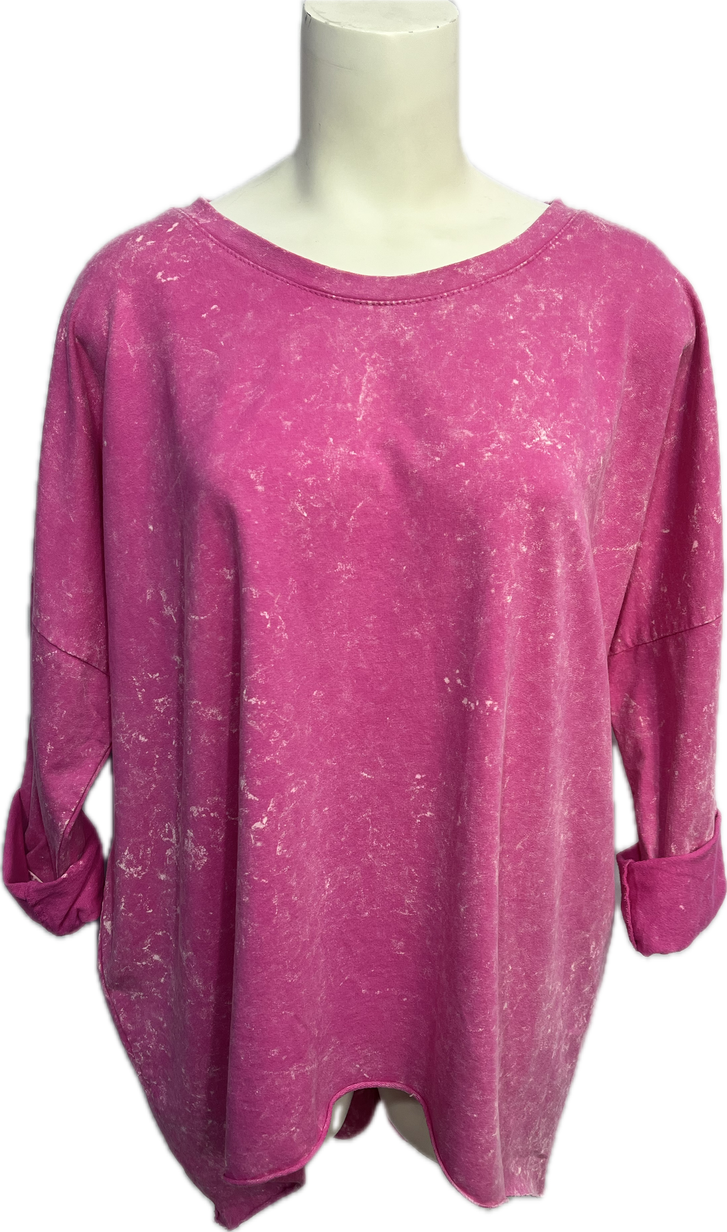 Tie Dyed High-low Top