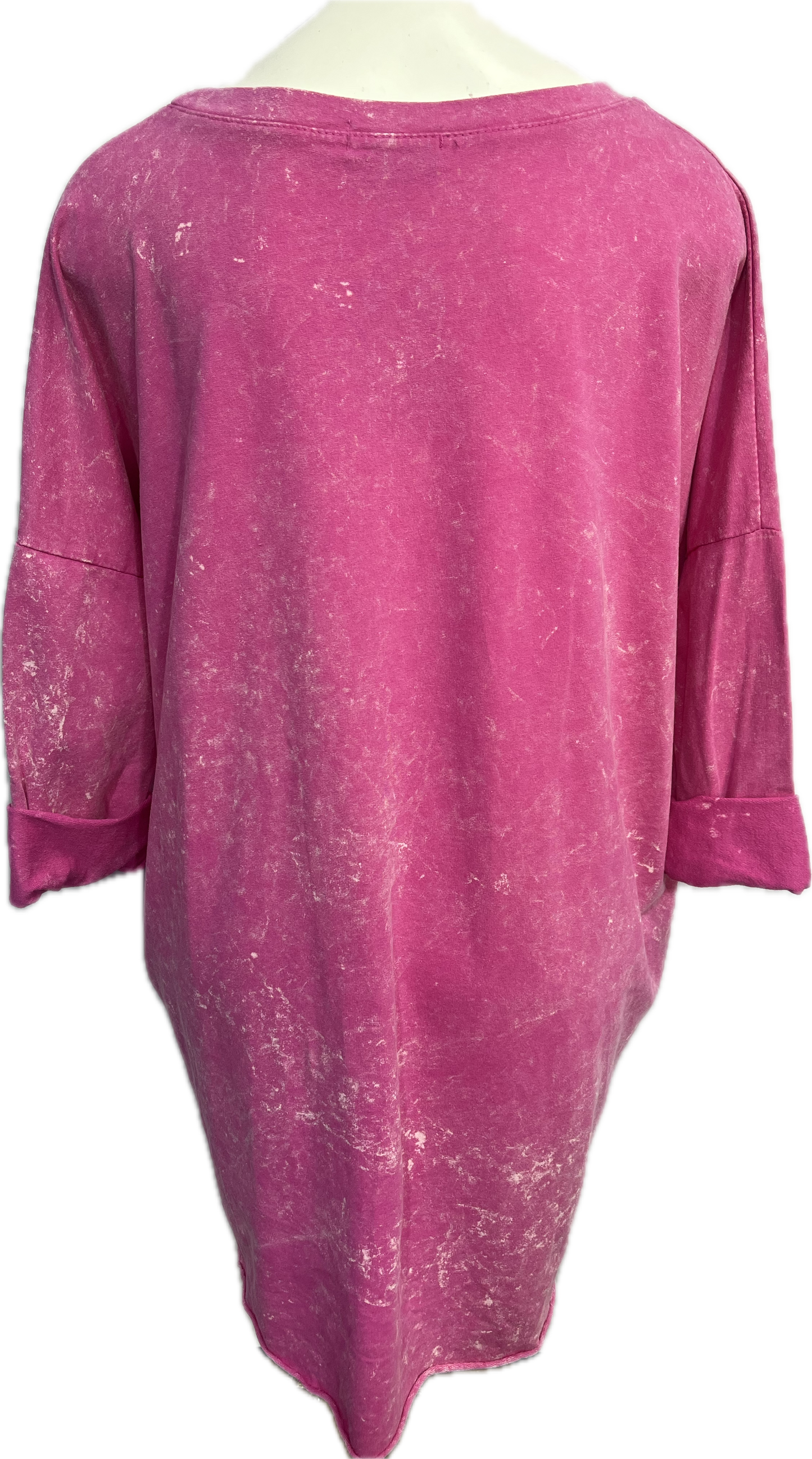 Tie Dyed High-low Top
