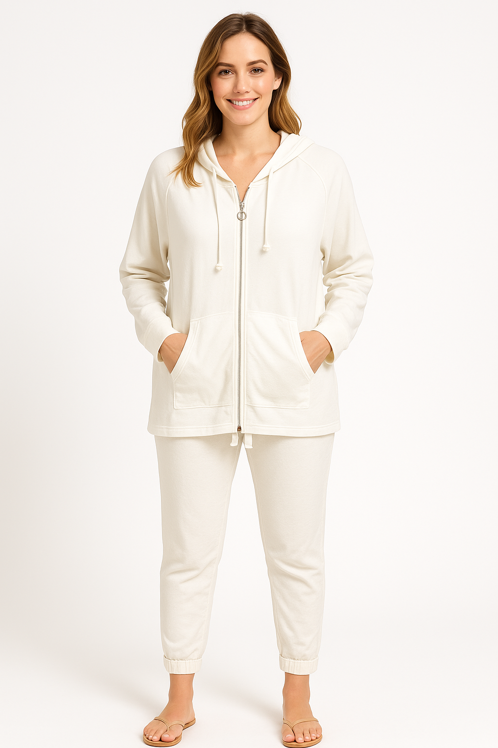 Cotton Zip-Up Jacket
