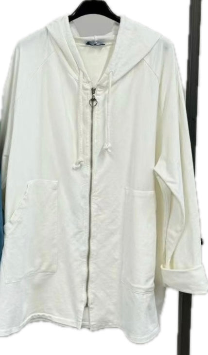 Cotton Zip-Up Jacket