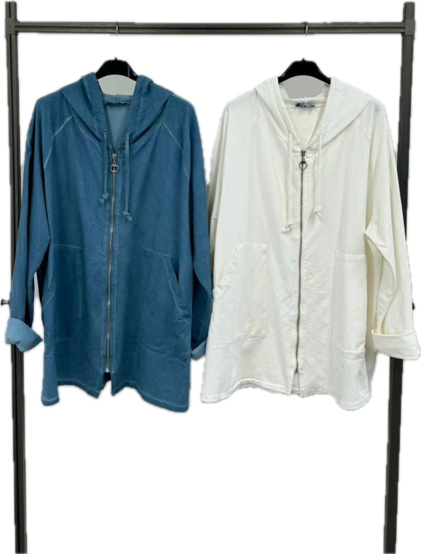 Cotton Zip-Up Jacket