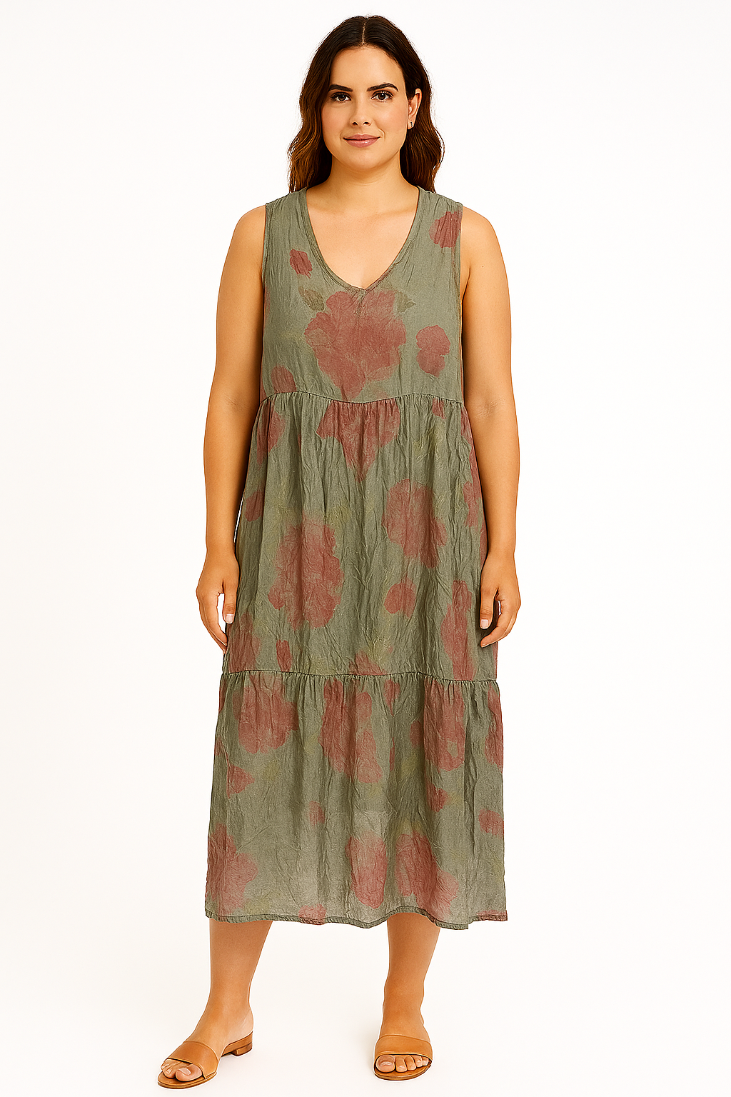 Tencel Roses Dress