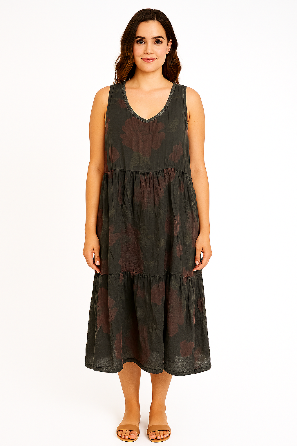 Tencel Roses Dress