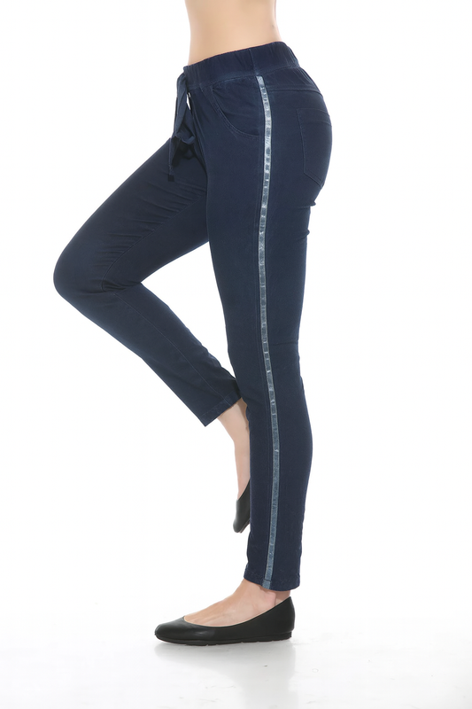 Ribbon Stretch Pants