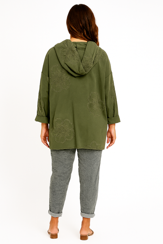 Cargo Embroidery Jacket