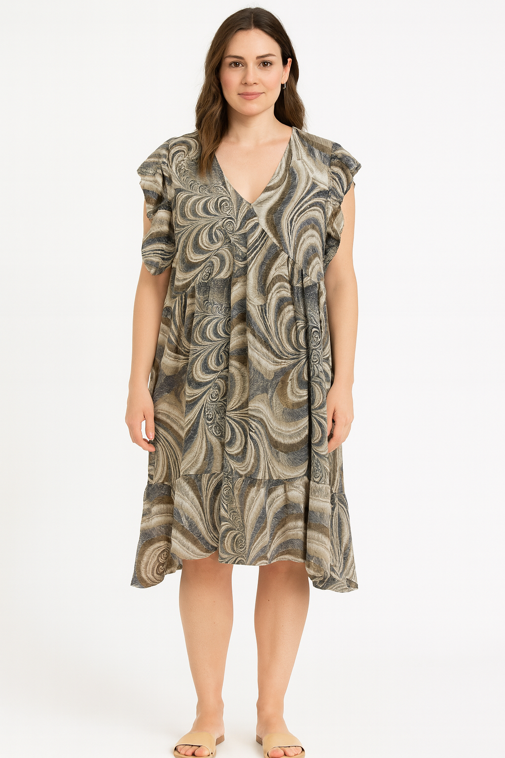 Whirl Gauze Dress