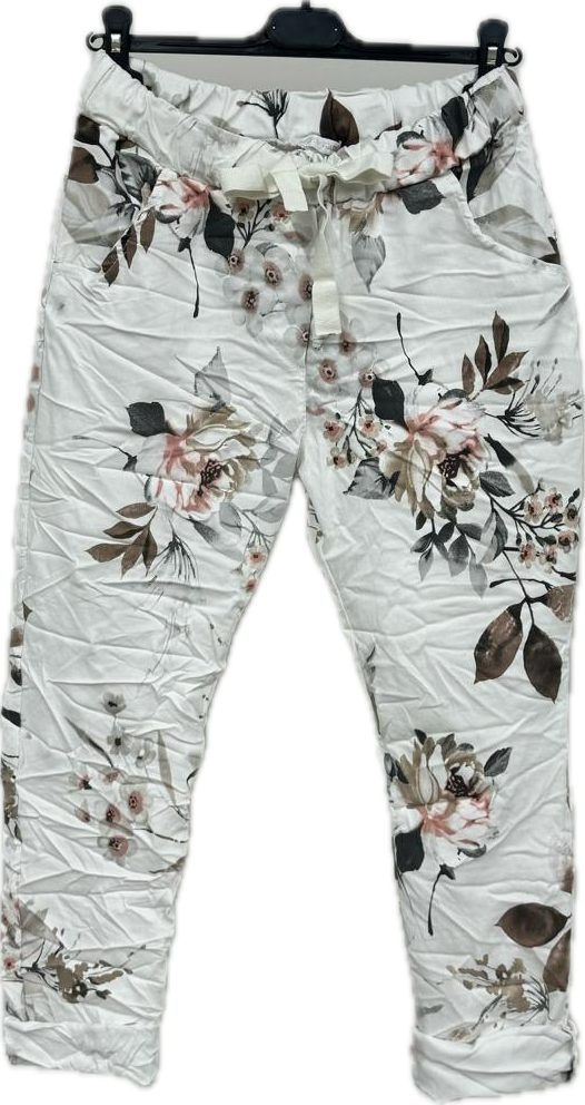 Floral Stretch Pants