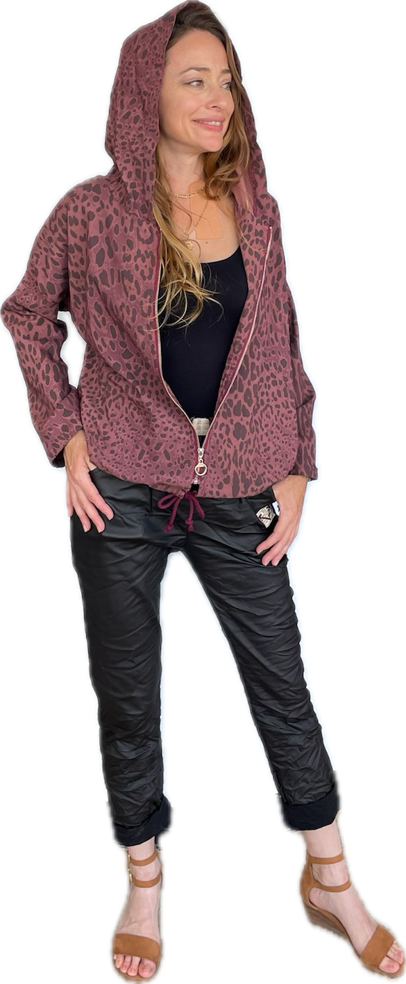 Cheetah Print Stretch Jacket