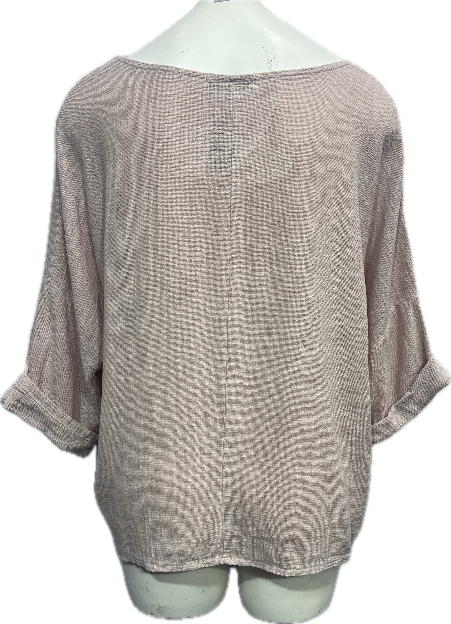 Gauze 3/4 Sleeve Top