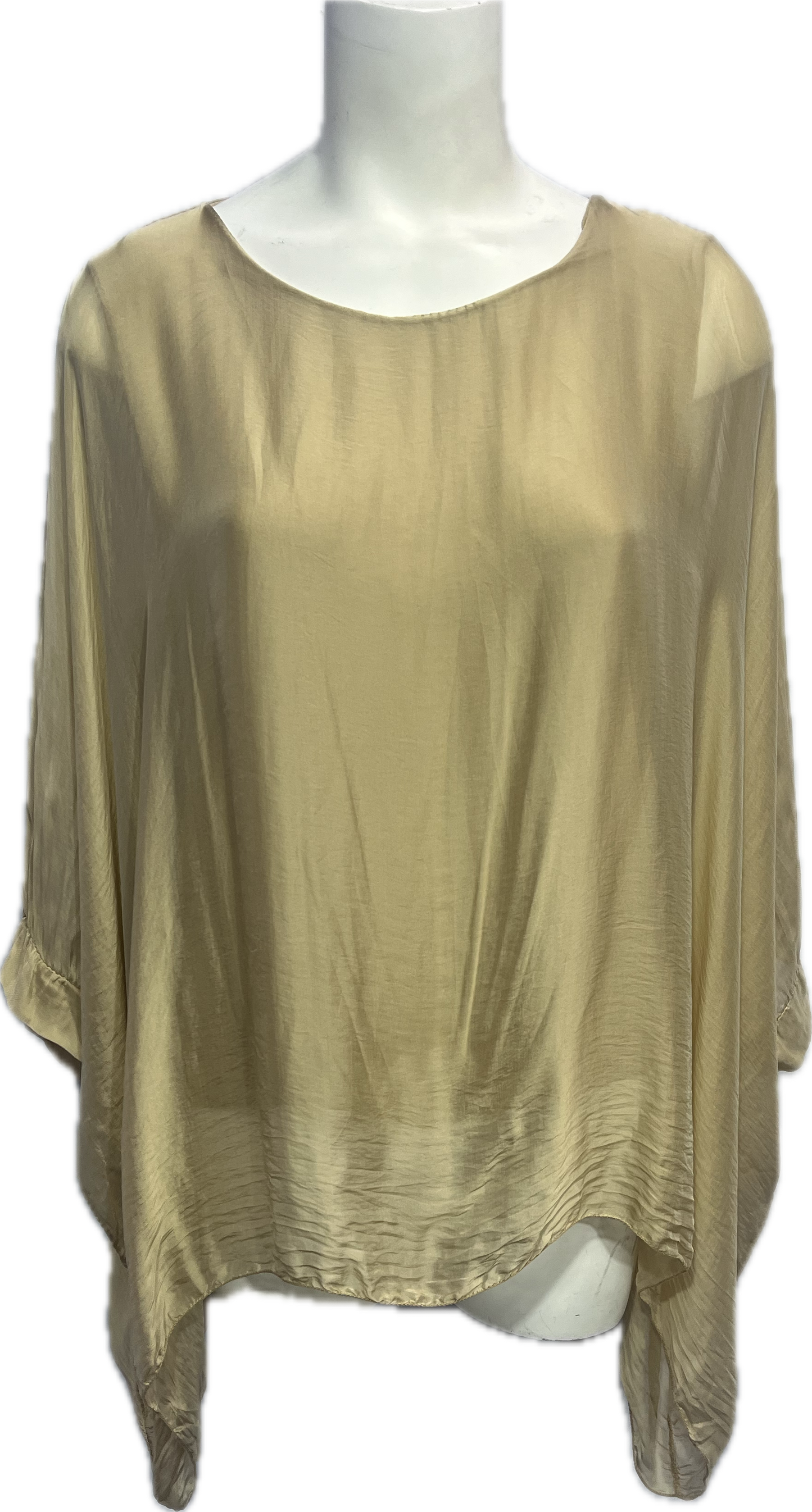 Solid Silk Top