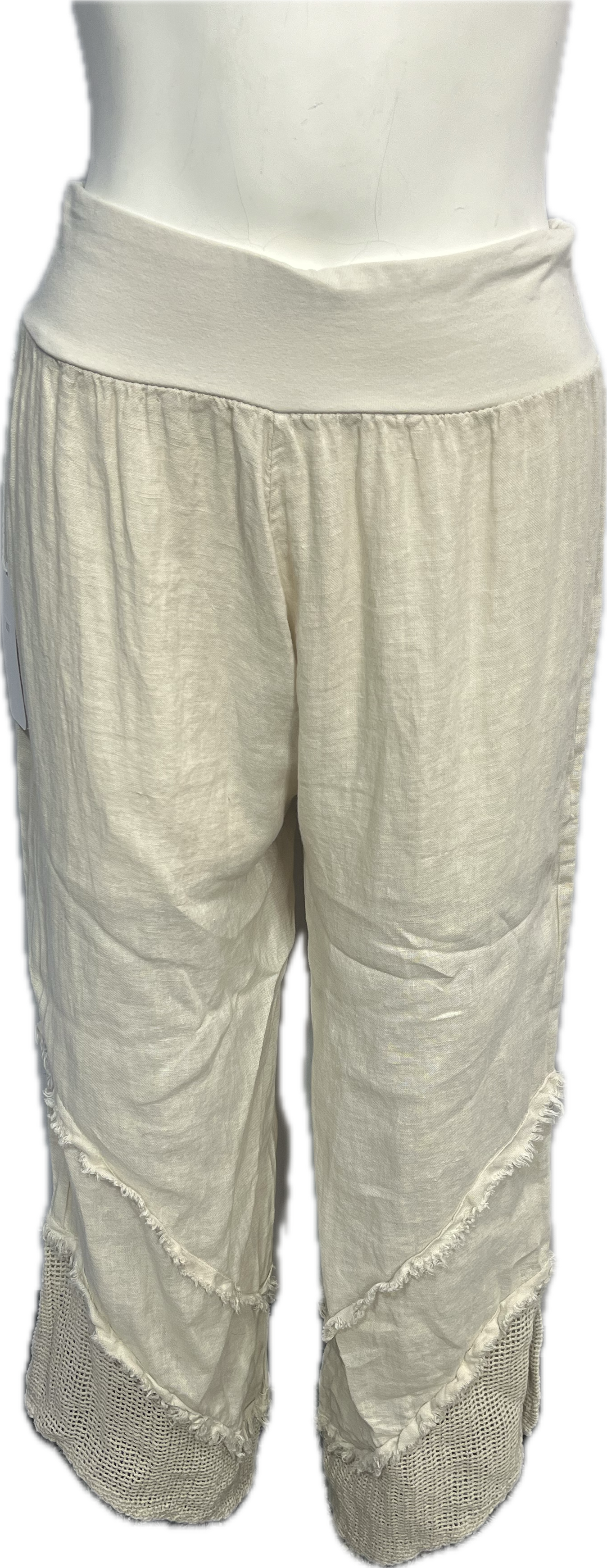 Crotched Linen Pants