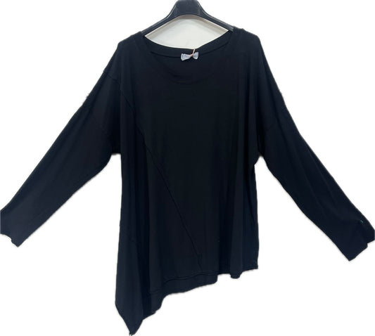 Cotton Long-Sleeve Top