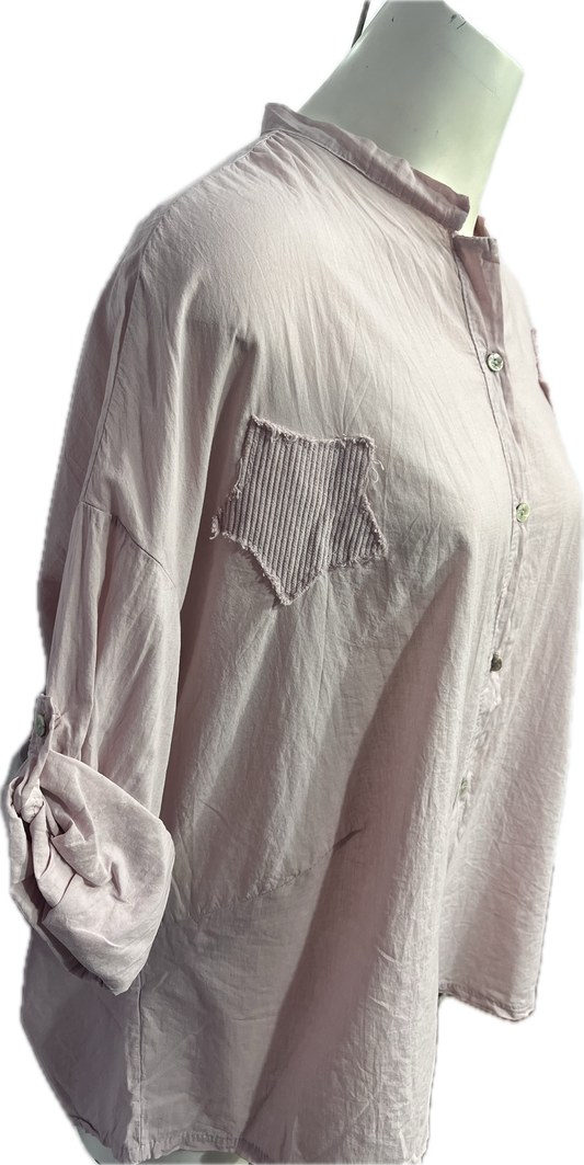 Cotton Star Button Up
