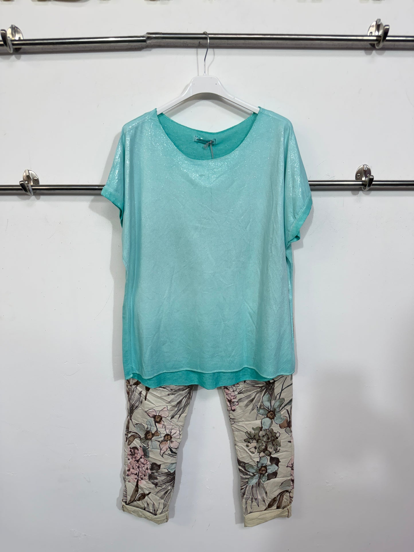 Coastal Bloom Stretch Pant