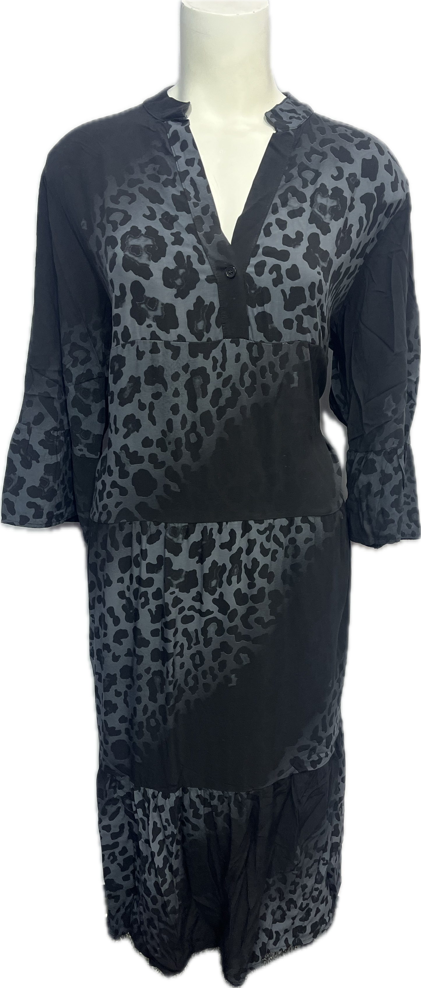 Viscose Leopard Print Dress