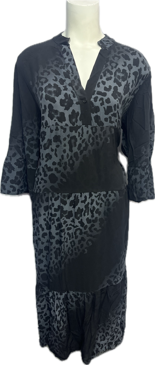 Viscose Leopard Print Dress