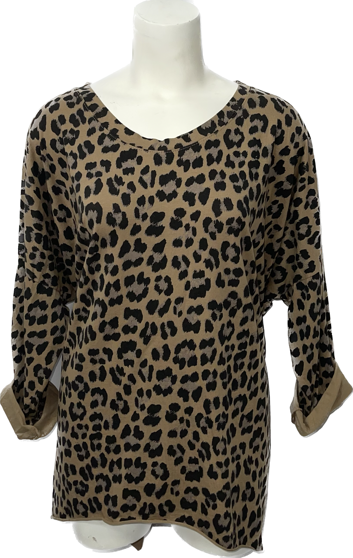 Cheetah Print Tunic