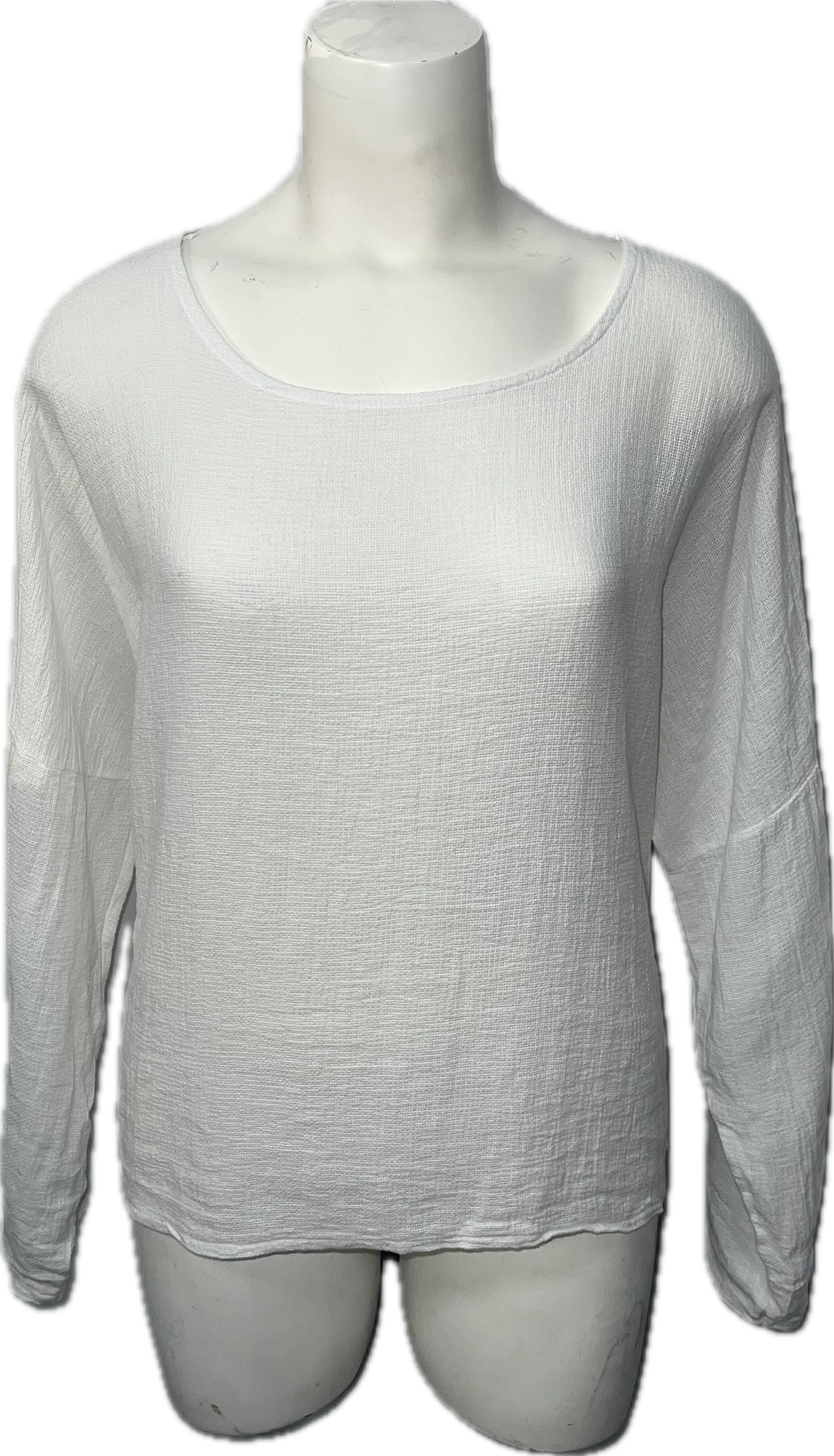 Gauze 3/4 Sleeve Top