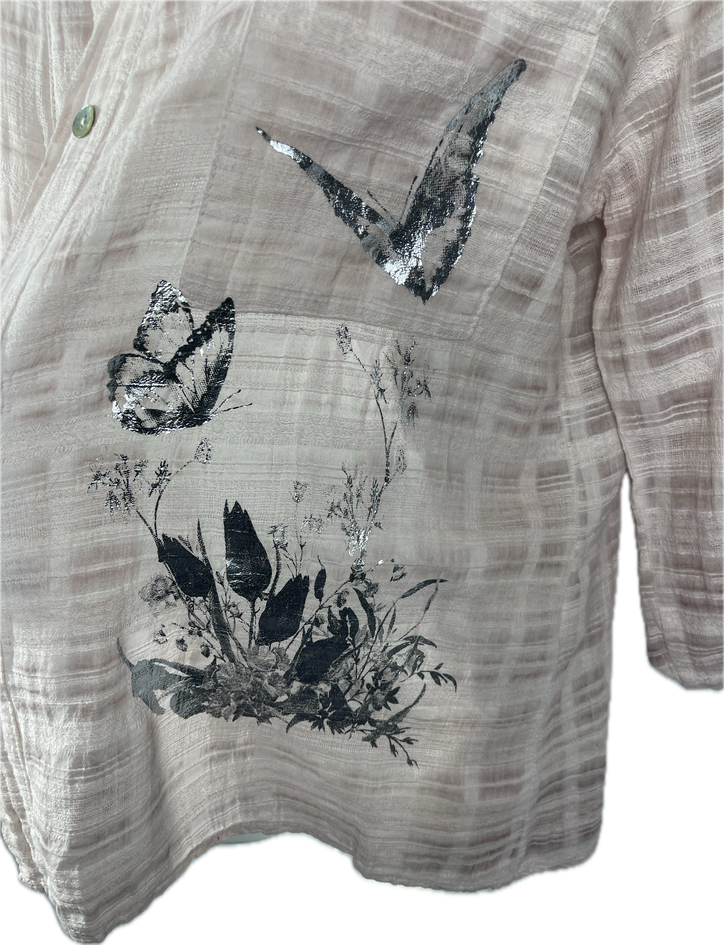 Butterfly Button-Up