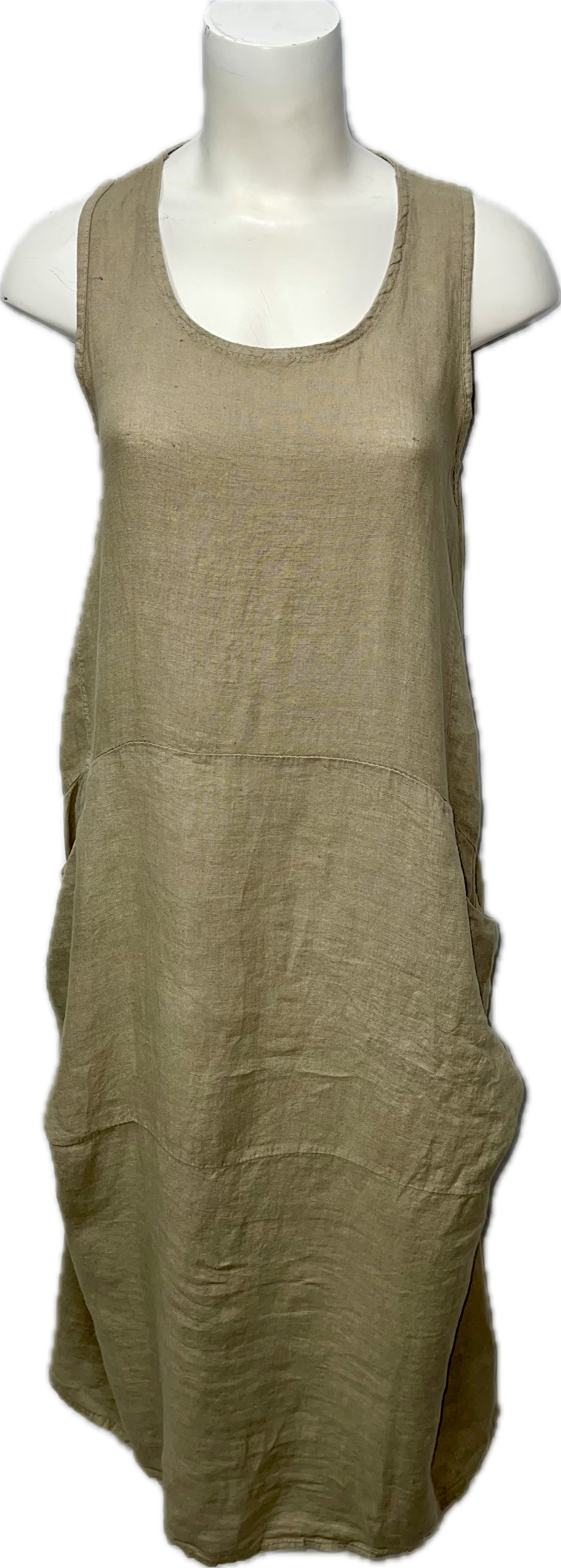 Linen Tank Dress