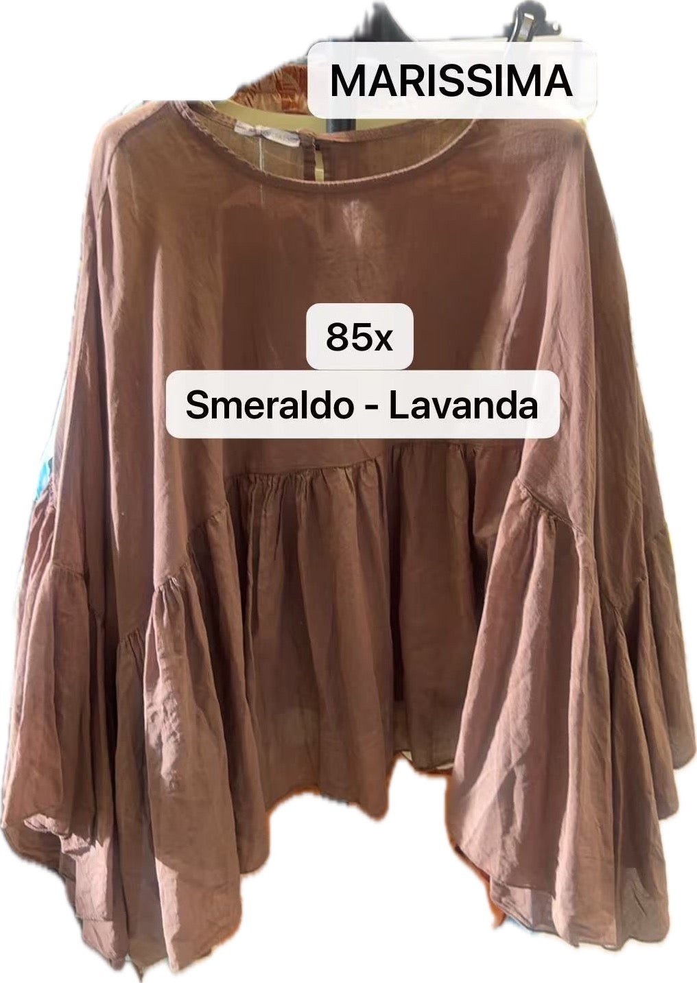 Boho Flowy Tiered Top